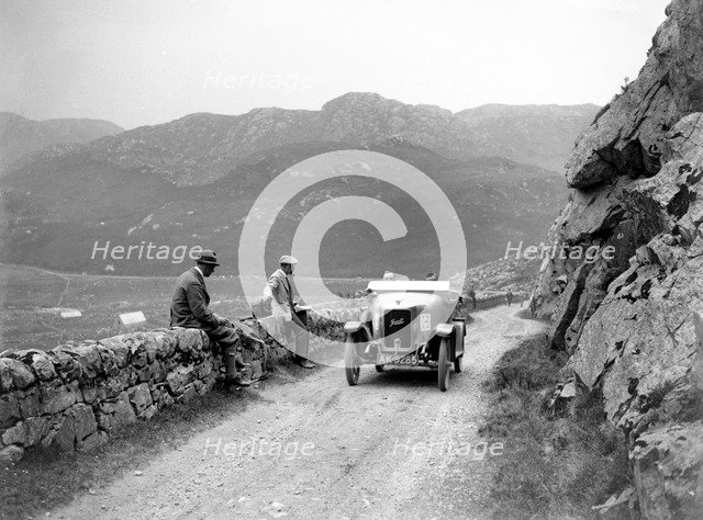 Jowett of W Jowett competing in the Scottish Light Car Trial, 1922. Artist: Bill Brunell.