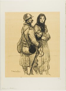 A Soldier for Pétain, 1915/17. Creator: Theophile Alexandre Steinlen.