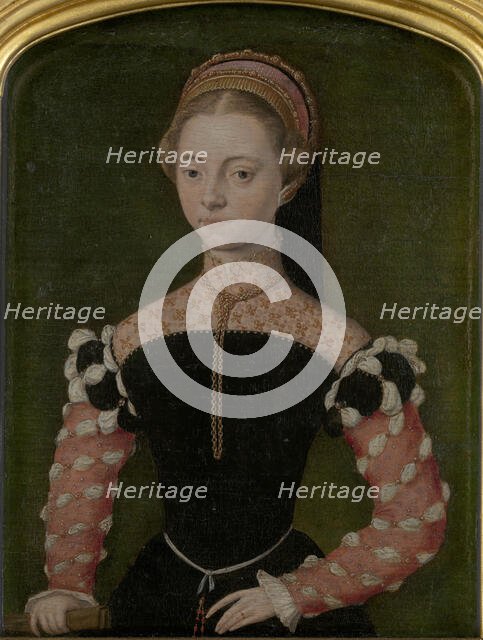 Portrait of a Lady, 16th century. Creator: Hemessen, Catharina, van (1527/28-after 1580).