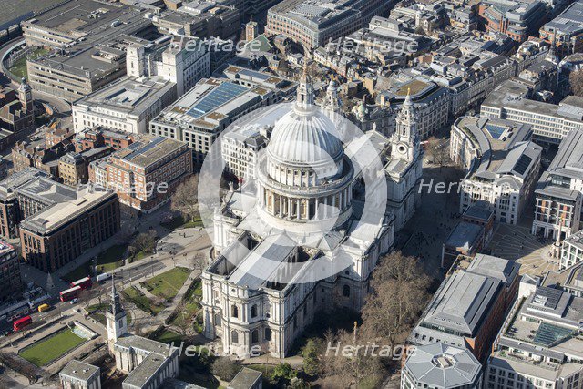 St Paul's Cathedral, City of London, 2018. Creator: Historic England Staff Photographer.