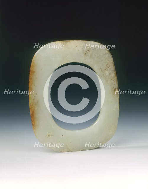 Jade bracelet, Neolithic, Hongshan culture, China, c3500-2200 BC. Artist: Unknown