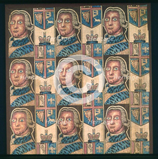 Panel (Furnishing Fabric), England, c. 1760. Creator: Unknown.