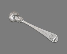 Salt Spoon, 1805/15.  Creator: John Samuel Krause.