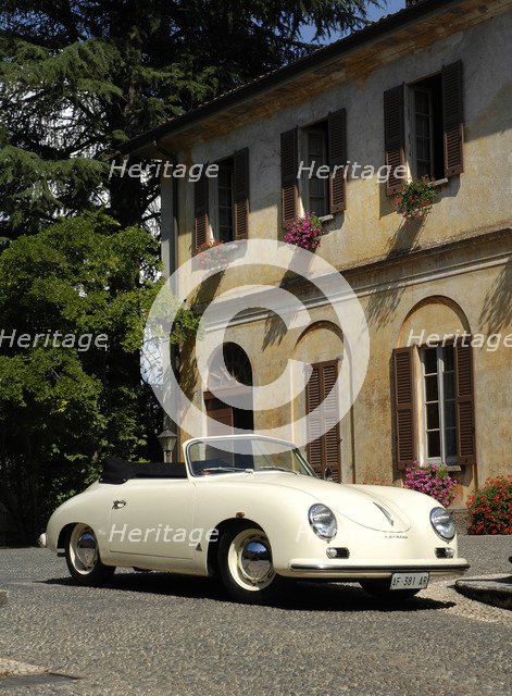 1954 Porsche 356 1300S Cabriolet Artist: Unknown.