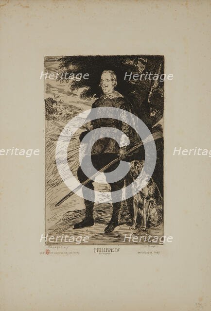Philip IV, 1862. Creator: Edouard Manet.