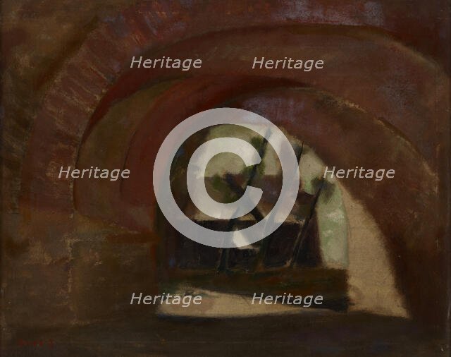 Bridge and the Church in Terlikówka, 1931. Creator: Zygmunt Krol.