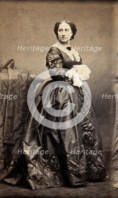 Adelaide Ristori. Creator: Charles D. Fredricks & Co.