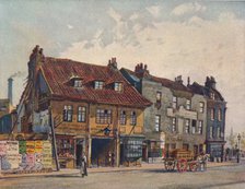 'Houses on West Side of Church Street, Lambeth', Lambeth Bridge Road, London, c1874 (1926). Artist: John Crowther.
