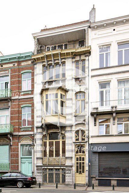 Villa Kjobenhavn, 52 Rue Souveraine, (1899), c2014-2017. Artist: Alan John Ainsworth.