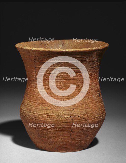 Beaker, Early Bronze Age, Beaker Period (Britain) (c2500-c2150 cal. BC). Artist: Unknown.