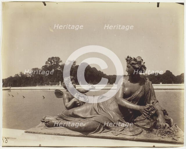 Versailles, Coin de Parc, 1901. Creator: Eugene Atget.