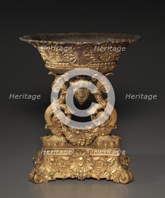 Centerpiece, or Jardinière, c. 1830-1850. Creator: Unknown.