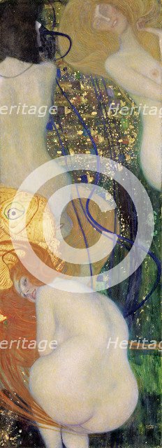 Goldfish, 1901-1902. Artist: Klimt, Gustav (1862-1918)