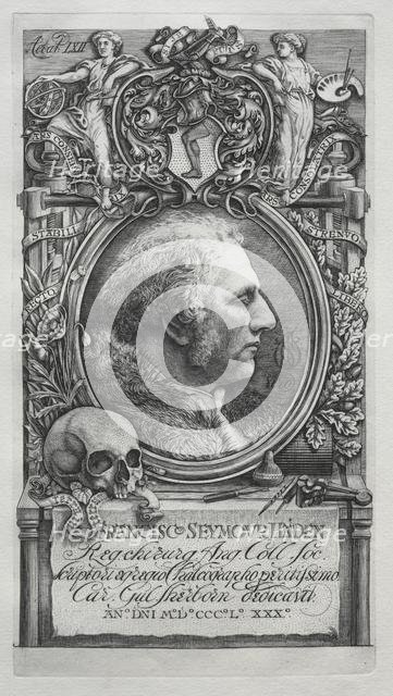 Hadeniana - Portrait of Sir Francis Seymour Haden, 1880. Creator: Charles William Sherborn (British, 1831-1912).