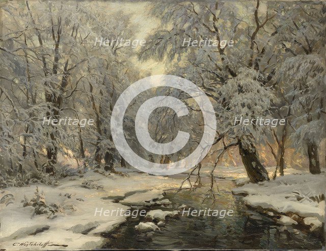 Winter in the Forest, c1930.