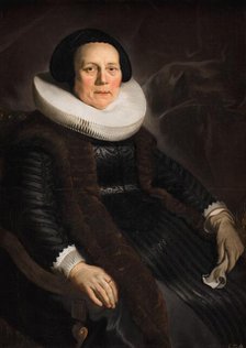 Portrait of a Woman, 1634-1638. Creator: Jacob Adriaensz. Backer.