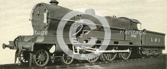 'A Leading Express Type on the L.M.S. - The Rebuilt "Claughton".', c1930. Creator: Unknown.