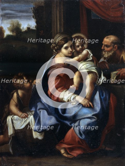 'The Holy Family with John the Baptist as a Boy', late 16th or early 17th century.  Artist: Annibale Carracci