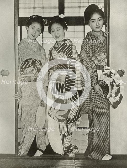 'Geisha', 1910. Creator: Herbert Ponting.