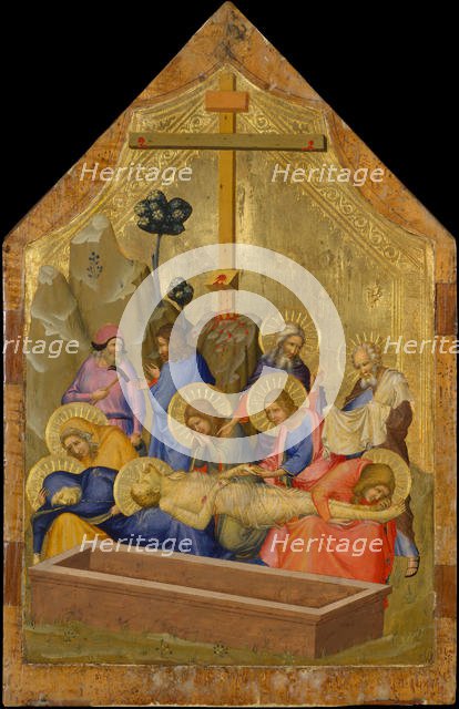 The Lamentation, ca. 1330-35. Creator: Master of the Saint George Codex.