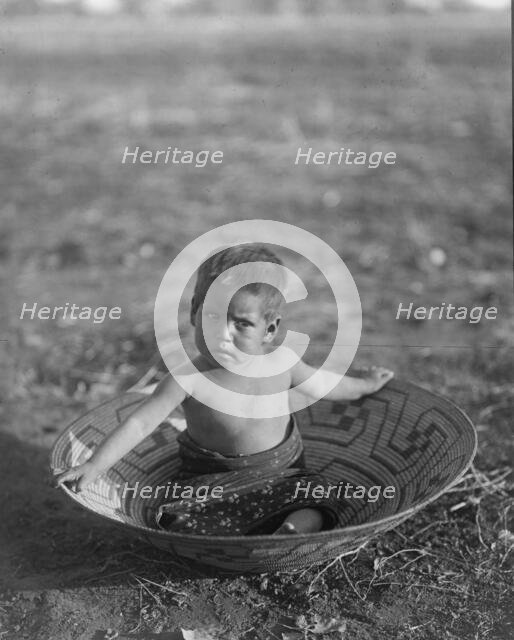 Maricopa child, c1907. Creator: Edward Sheriff Curtis.