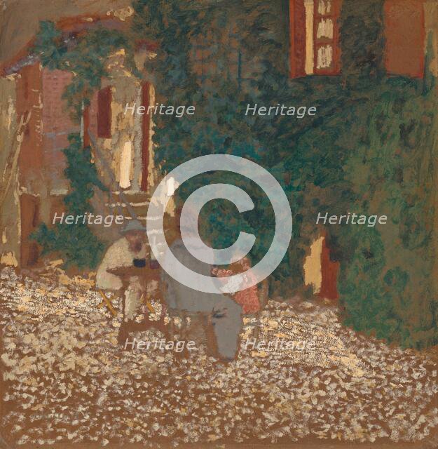 Repast in a Garden, 1898. Creator: Edouard Vuillard.