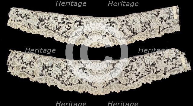 Cuffs, French, mid-18th century. Creator: Unknown.