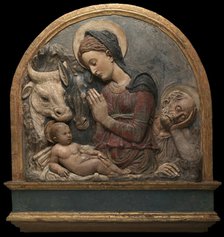 The Nativity, c. 1465. Creator: Circle of Donatello.