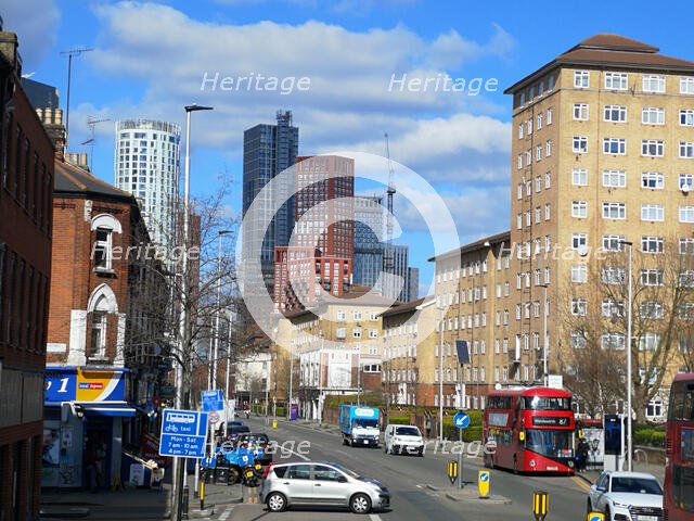Nine Elms, London,UK, Oct 2021. Creator: Ethel Davies.
