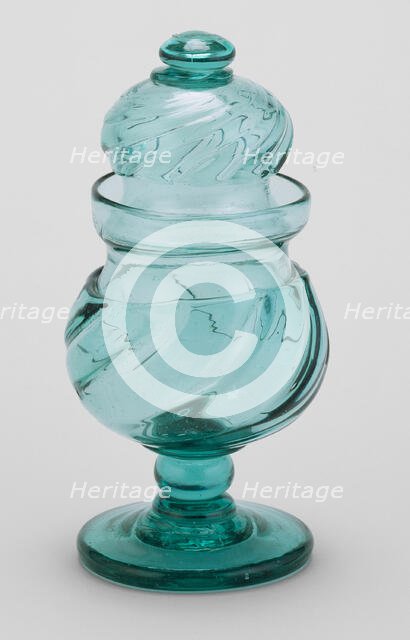 Covered Sugar Bowl, 1835/55. Creator: Unknown.