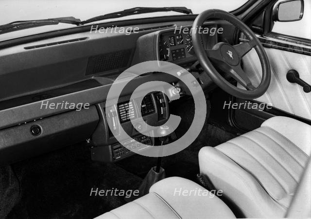 1983 Vanden Plas Metro interior. Creator: Unknown.