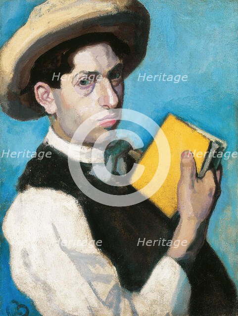 Self-Portrait in a Straw Hat, 1906.