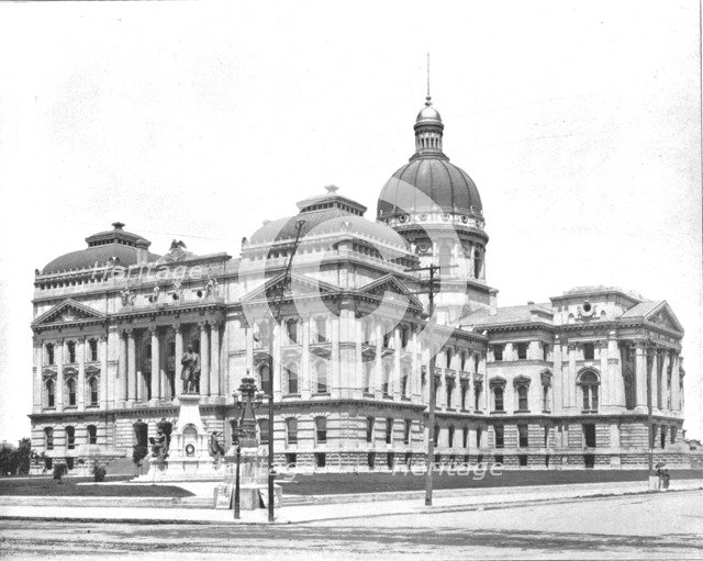 State Capitol, Indianapolis, Indiana, USA, c1900.   Creator: Unknown.