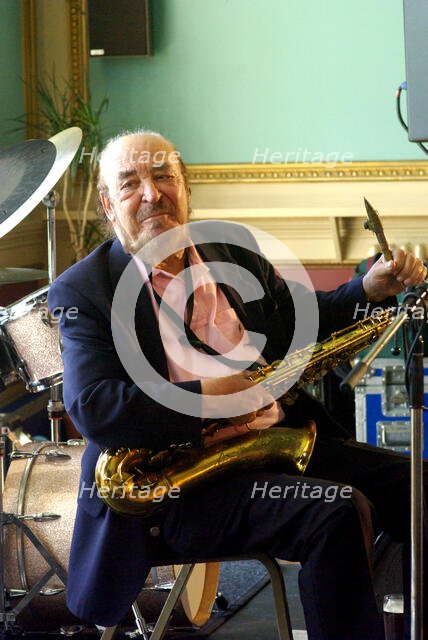 Danny Moss, Danny Moss Group, Brecon Jazz Festival, Powys, Wales, 2007. Creator: Brian O'Connor.