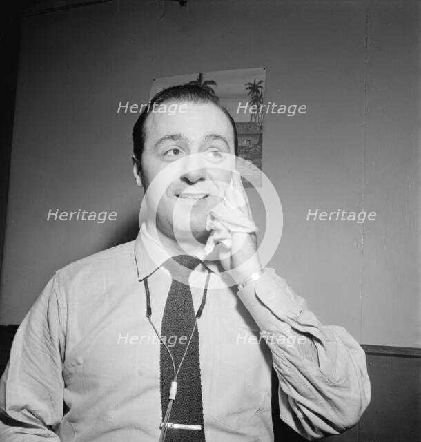 Portrait of Flip Phillips, Three Deuces(?), New York, N.Y., ca. June 1947. Creator: William Paul Gottlieb.
