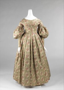 Morning dress, American, 1837-39. Creator: Unknown.