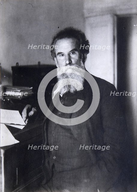 Vladimir Korolenko, Russian author, 1910s. Artist: Unknown