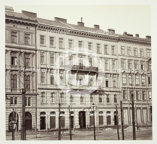 Opern-Ring No. 19, Wohnhaus des Herrn Karl Herzfeld, 1860s. Creator: Unknown.