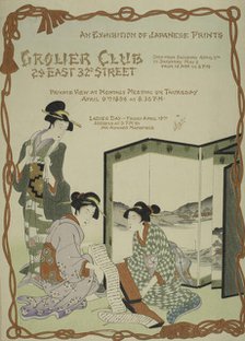 An exhibition of Japanese prints: Grolier club, c1896. Creator: Unknown.