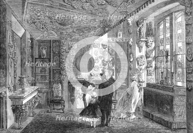 Sir John Soane's Museum in Lincoln's-Inn-Fields: the Monks' Parlour, 1864. Creator: Watkins.