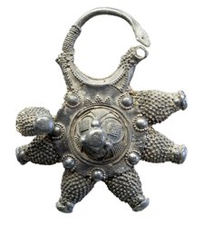 Silver pendant (Kolt) from Old Ryazan.