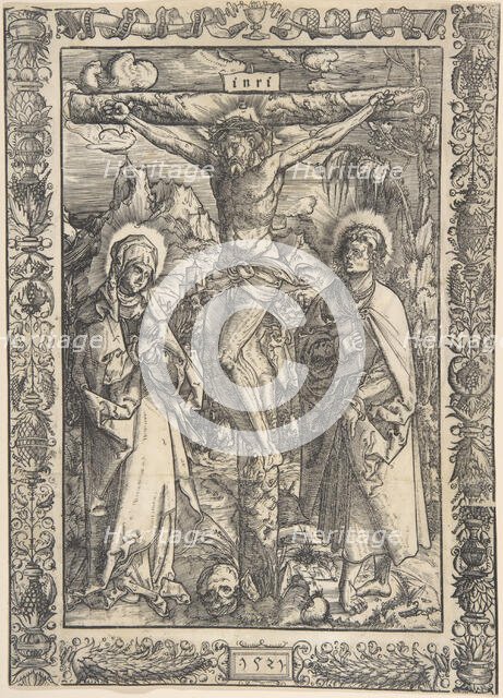 The Crucifixion, 1521. Creator: Monogrammist G.Z..