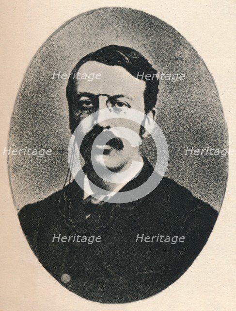 'Dr. C.V. Stanford', c1880, (1895). Artist: F Jenkins Heliog.
