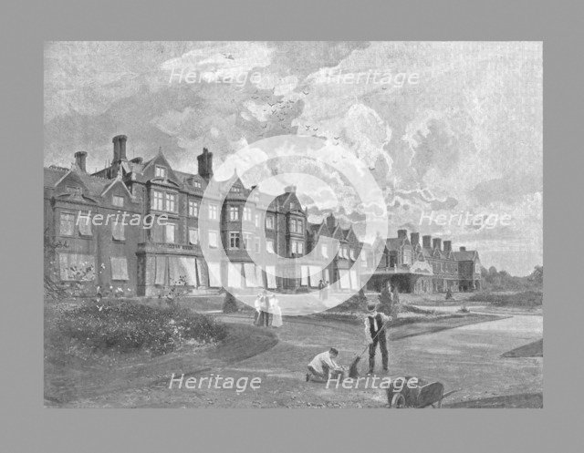 Sandringham House, c1900. Artist: T Smith & Sons.