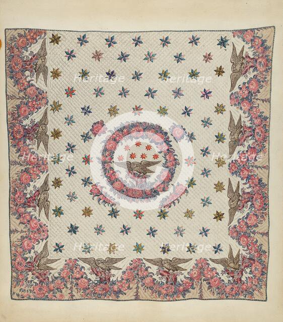 Centennial Quilt, 1935/1942. Creator: Unknown.