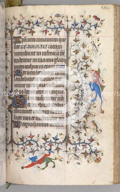 Hours of Charles the Noble, King of Navarre (1361-1425): fol. 245r, Text, c. 1405. Creator: Master of the Brussels Initials and Associates (French).