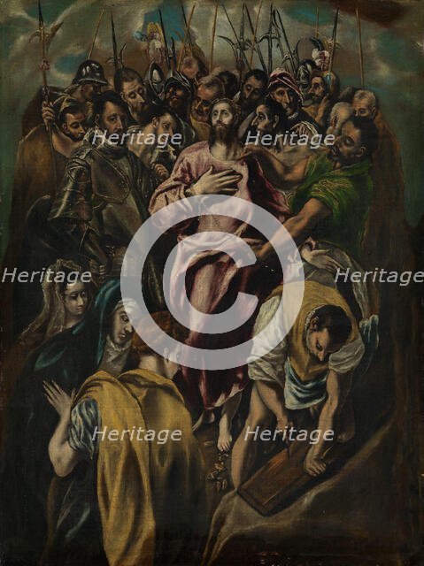 The Disrobing of Christ, probably approx. 1600. Creator: El Greco.