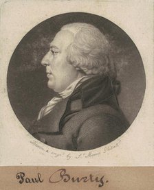 Paul Busti, 1807. Creator: Charles Balthazar Julien Févret de Saint-Mémin.