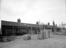 Cratemakers' workshops, Greenfields Pottery, Tunstall, Stoke-on-Trent, Staffordshire, 1960. Artist: Herbert Felton