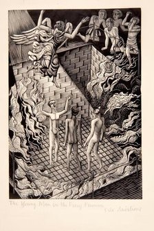 The Young Men in the Fiery Furnace, 1929. Creator: Eric Ravilious.